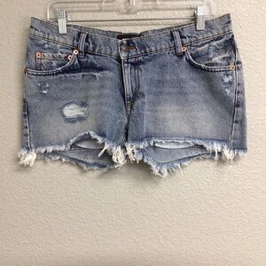 SER.O.YA Women's Cutoff Denim Shorts Sorrento Jean Frayed Hottie Seroya
